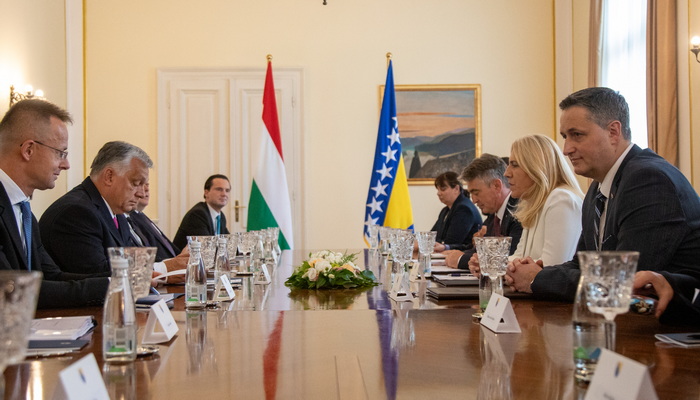 Članovi Predsjedništva BiH primili predsjednika Vlade Mađarske Viktora Orbána