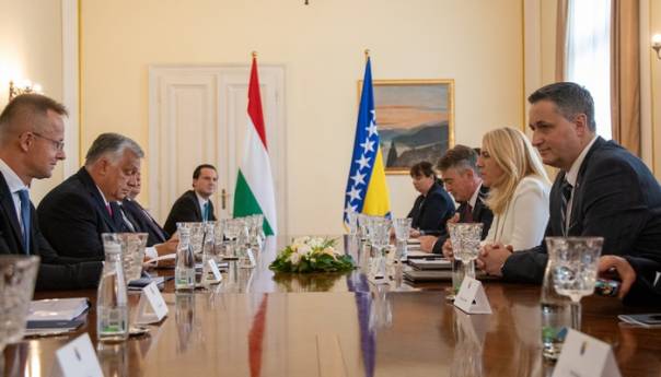 Članovi Predsjedništva BiH primili predsjednika Vlade Mađarske Viktora Orbána