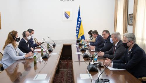 Članovi Predsjedništva BiH primili šefa WHO-a za Evropu, razgovarano i o nabavci vakcina