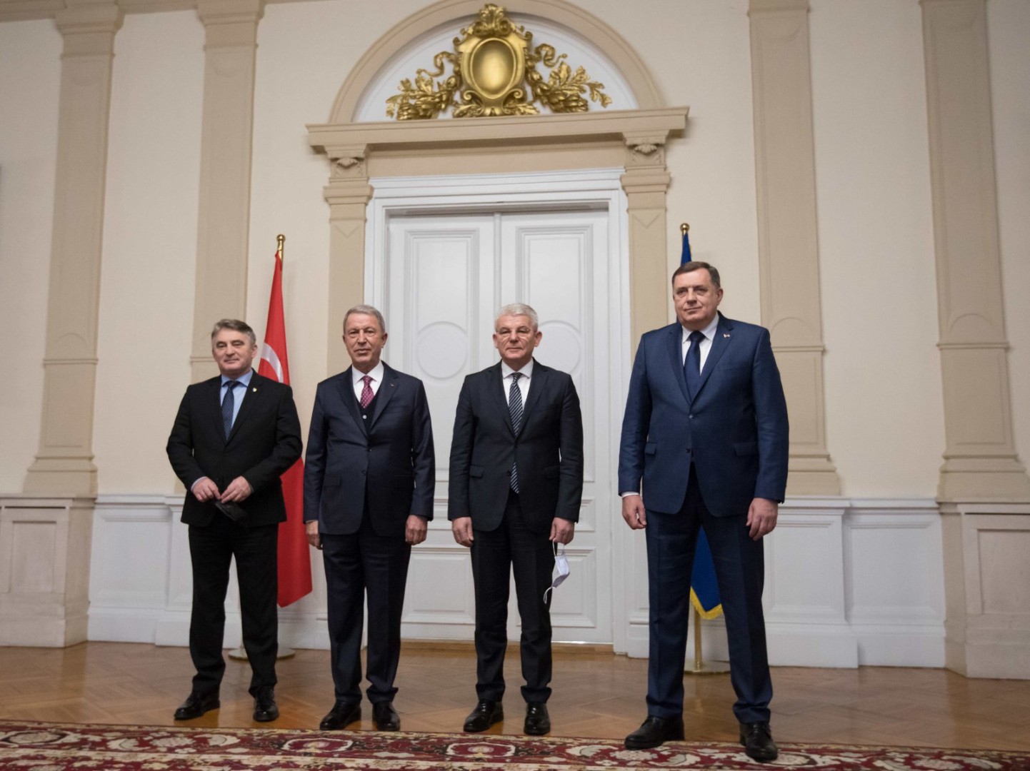 Članovi Predsjedništva BiH primili turskog ministra odbrane