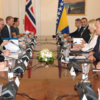 Članovi Predsjedništva BiH razgovarali s ministrom odbrane Kraljevine Norveške