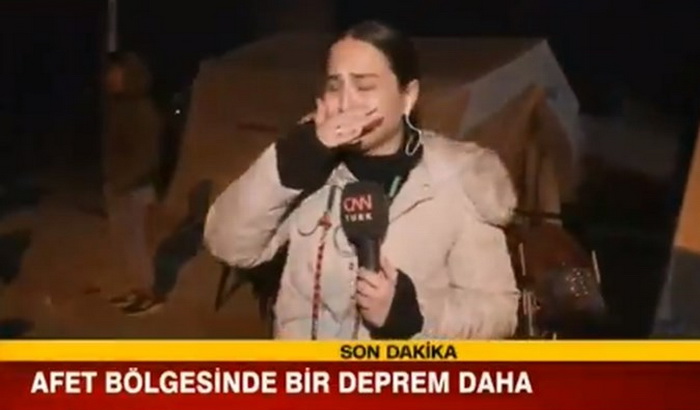 CNN-ova novinarka u suzama nakon novih potresa
