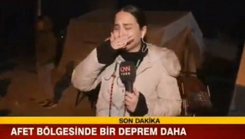 CNN-ova novinarka u suzama nakon novih potresa