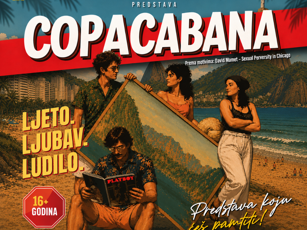 Copacabana premijerno na pozorišnoj sceni 22. juna u Konjicu
