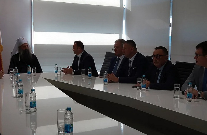 Ćosić: Dočekali smo najdražeg gosta - srpskog patrijarha