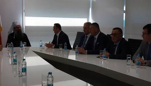 Ćosić: Dočekali smo najdražeg gosta - srpskog patrijarha