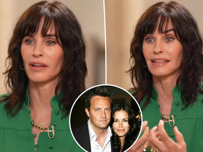 Courteney Cox: 'Razgovaram s Matthewom Perryjem, on je sigurno tu'