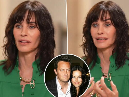Courteney Cox: 'Razgovaram s Matthewom Perryjem, on je sigurno tu'
