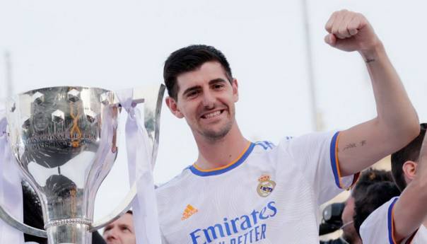 Courtois se narugao Barceloni nakon titule Reala
