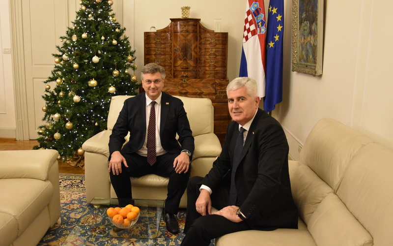 Čović čestitao Hrvatskoj i Plenkoviću ulazak u Schengen