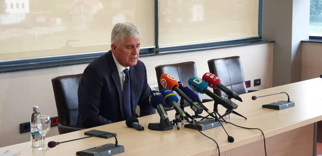 Čović: HNS predlaže drukčiju teritorijalnu organizaciju BiH