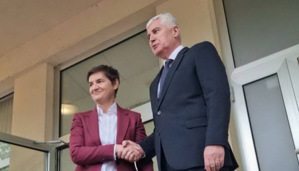 Čović i Brnabić razgovarali o bilateralnim odnosima i regiji