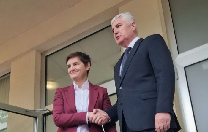 Čović i Brnabić se sastali u Mostaru