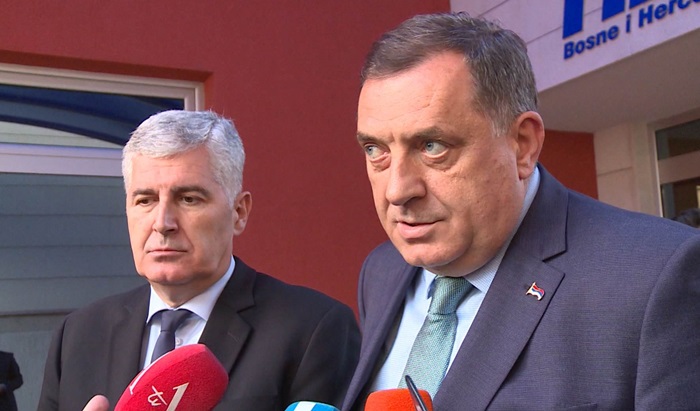 Čović i Dodik danas na sastanku u Mostaru