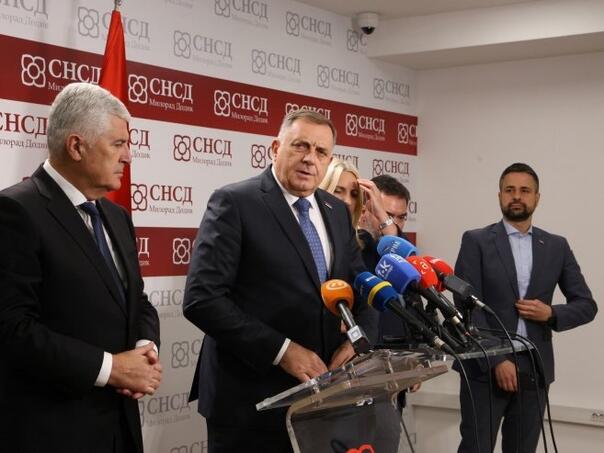 Čović i Dodik potvrdili snažno strateško partnerstvo