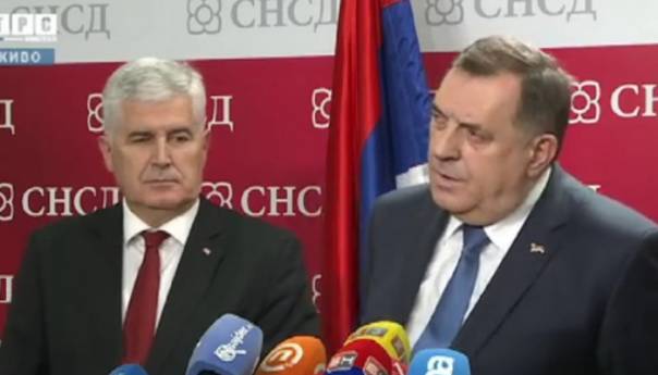 Čović i Dodik: S osmorkom u četvrtak, bitno da nema blokade projekata RS