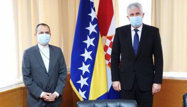 Čović i Ghelickhan: Odnosi BiH i Irana dobri