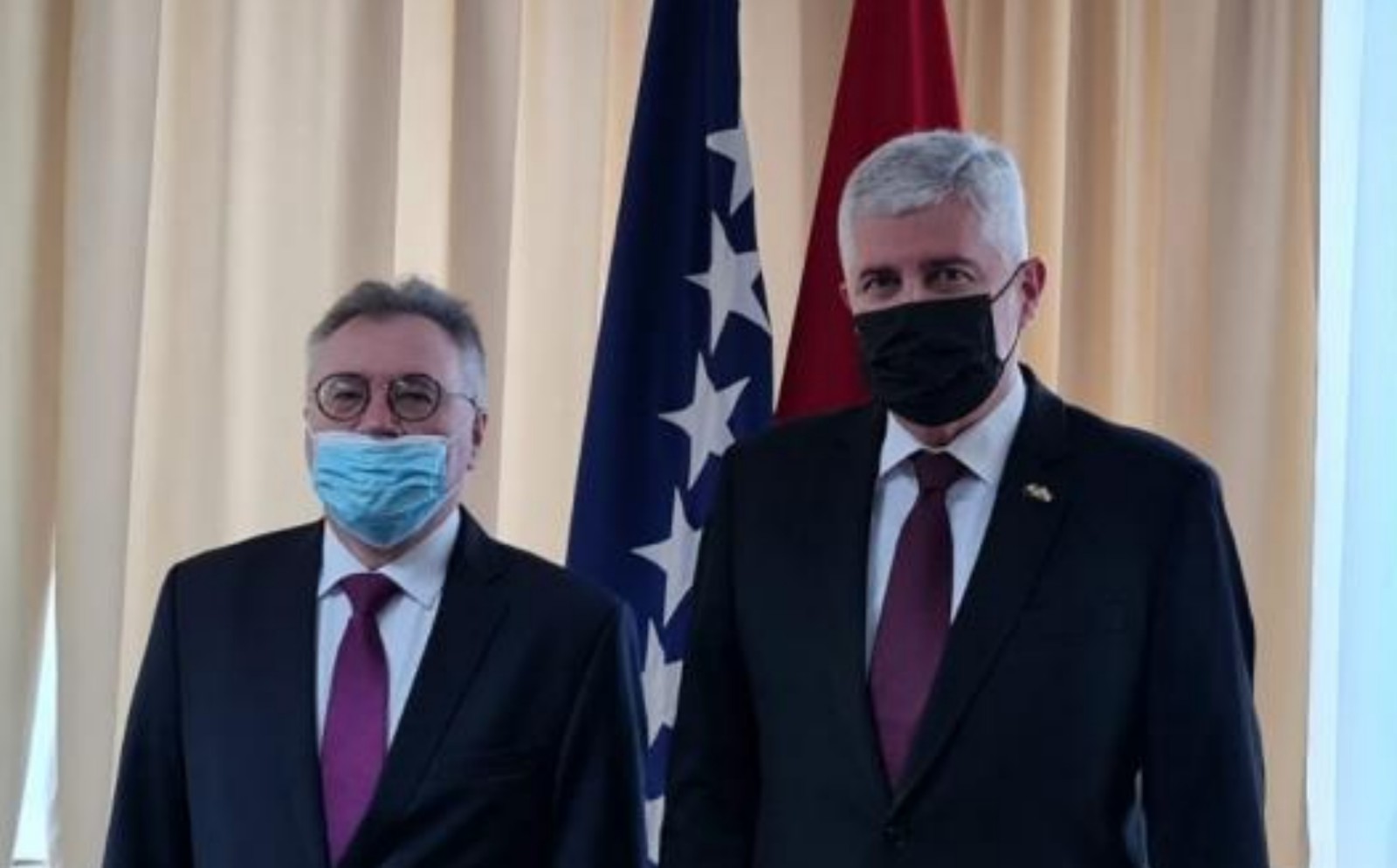 Čović i Kalabuhov saglasni o izmjeni Izbornog zakona