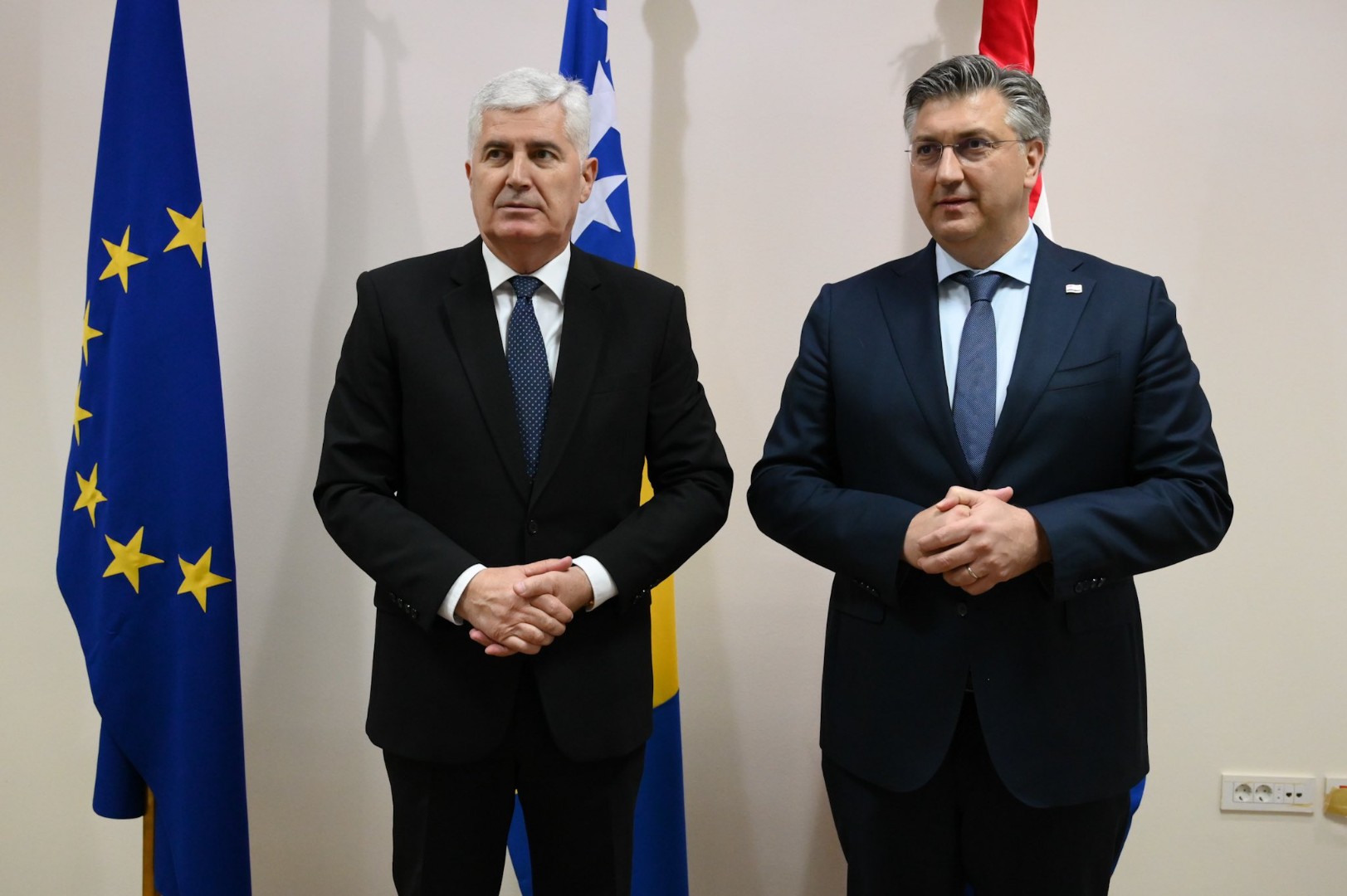 Čović i Krišto sa Plenkovićem o saradnji, izbornoj reformi, EU i NATO putu