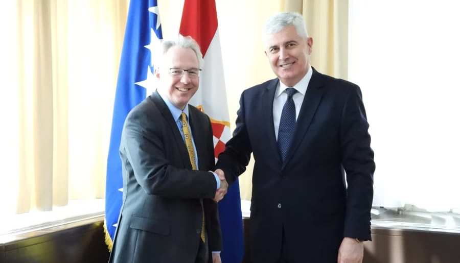 Čović sa Murphyjem o Izbornom zakonu