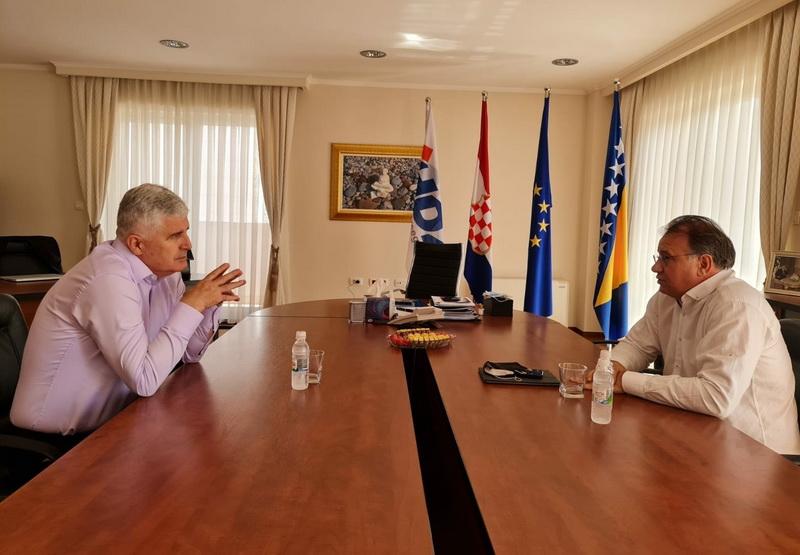 Čović i Nikšić u Mostaru razgovarali o Izbornom zakonu