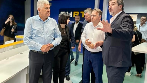 Čović i Nikšić u posjeti BHRT-u: Ubrzano riješiti probleme