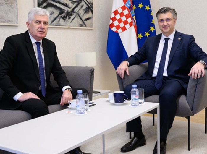 Čović i Plenković: Hitno potreban izborni zakon