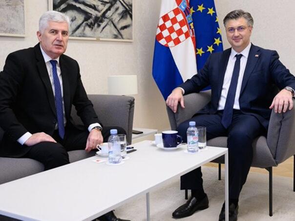 Čović i Plenković: Hitno potreban izborni zakon