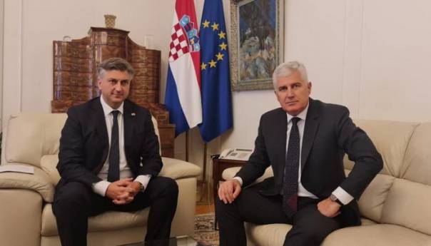 Čović i Plenković: Hitno završiti izmjene Izbornog zakona BiH