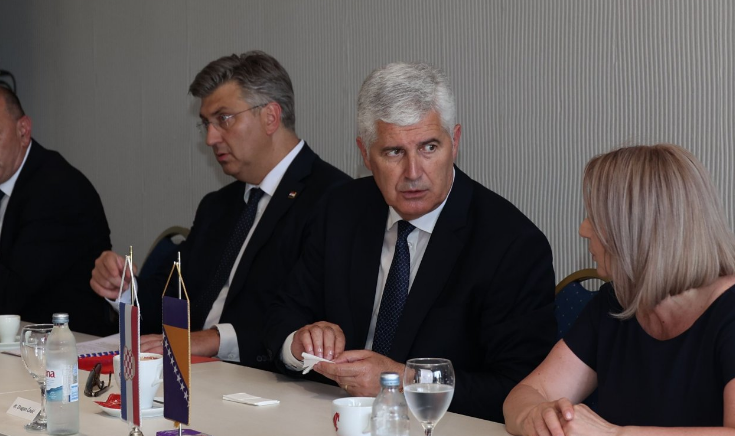 Čović i Plenković: Zajednički rad i jedinstvo ključni