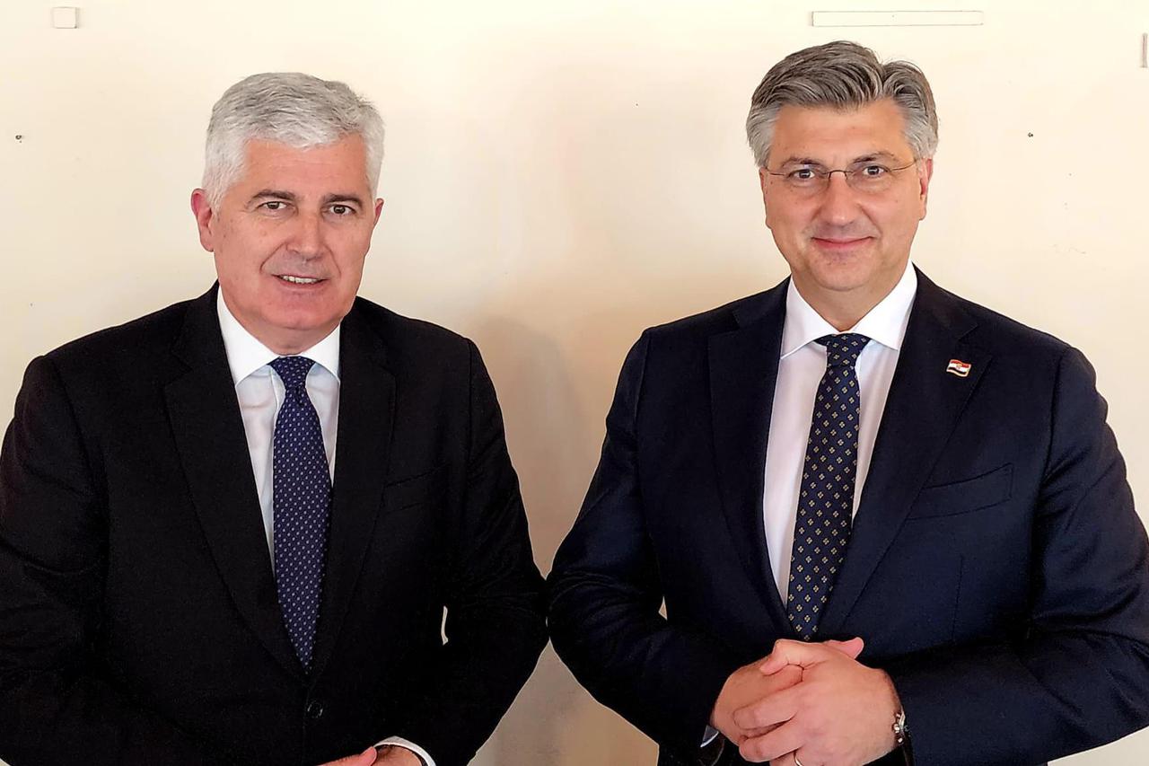 Čović i Plenković: Žurno formiranje Vlade FBiH i izborna reforma