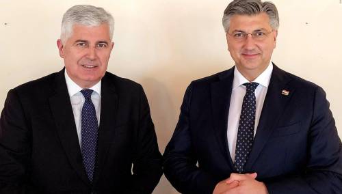 Čović i Plenković: Žurno formiranje Vlade FBiH i izborna reforma