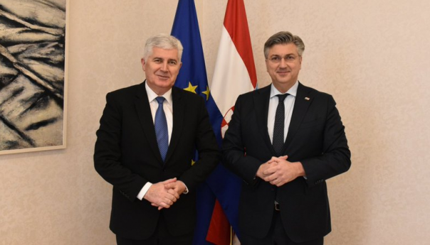 Čović i Plenković: Žurno formirati vlast na svim nivoima i raditi na izbornoj reformi
