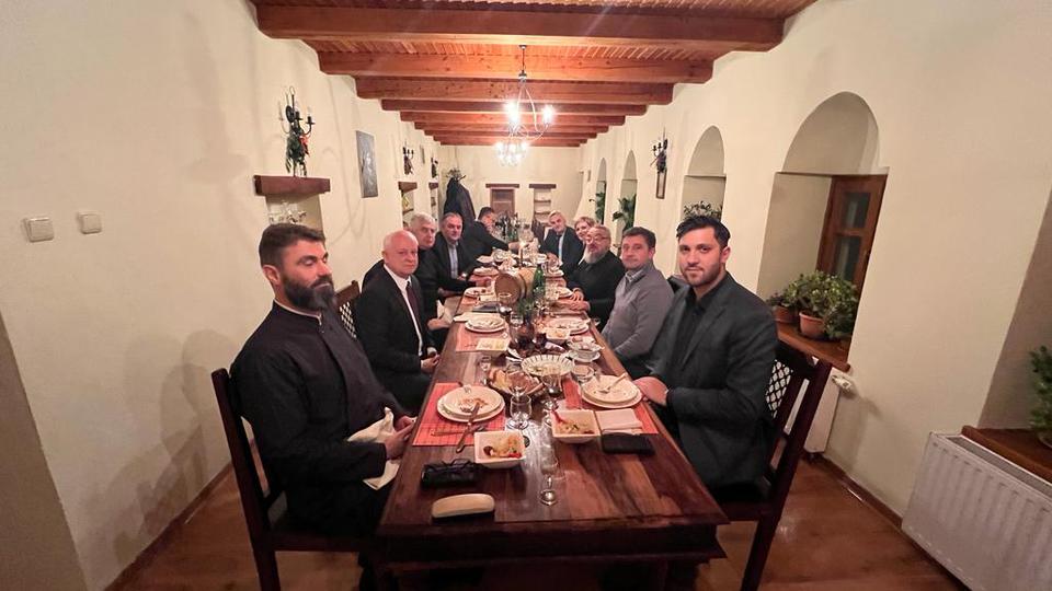 Čović i predstavnici Hrvata na proslavi Božića u Manastiru Žitomislić