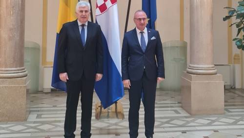 Čović i Radman: Izborni zakon BiH hitna potreba
