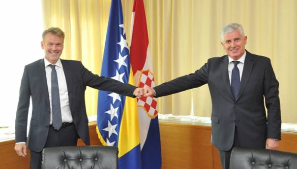 Čović i Reinertsen istaknuli značaj snažnog partnerstva BiH i Norveške