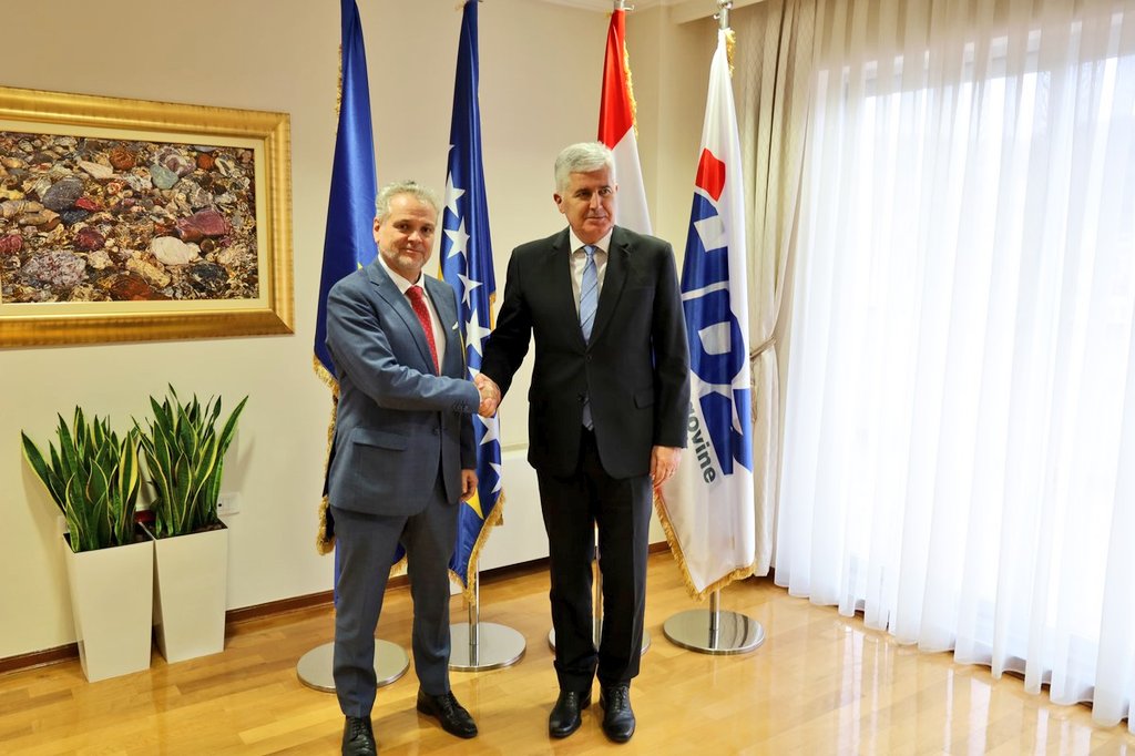 Čović i Sattler: Ključno formiranje Vlade FBiH