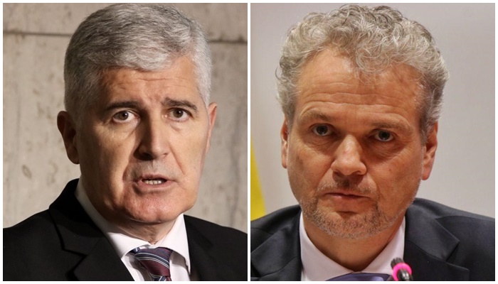 Čović i Sattler o nabavci medicinske opreme za BiH