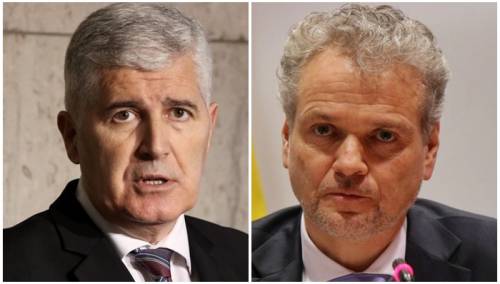 Čović i Sattler o nabavci medicinske opreme za BiH