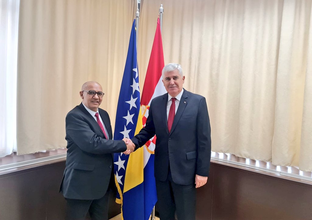 Čović i Sejdić razgovarali o izmjenama Izbornog zakona