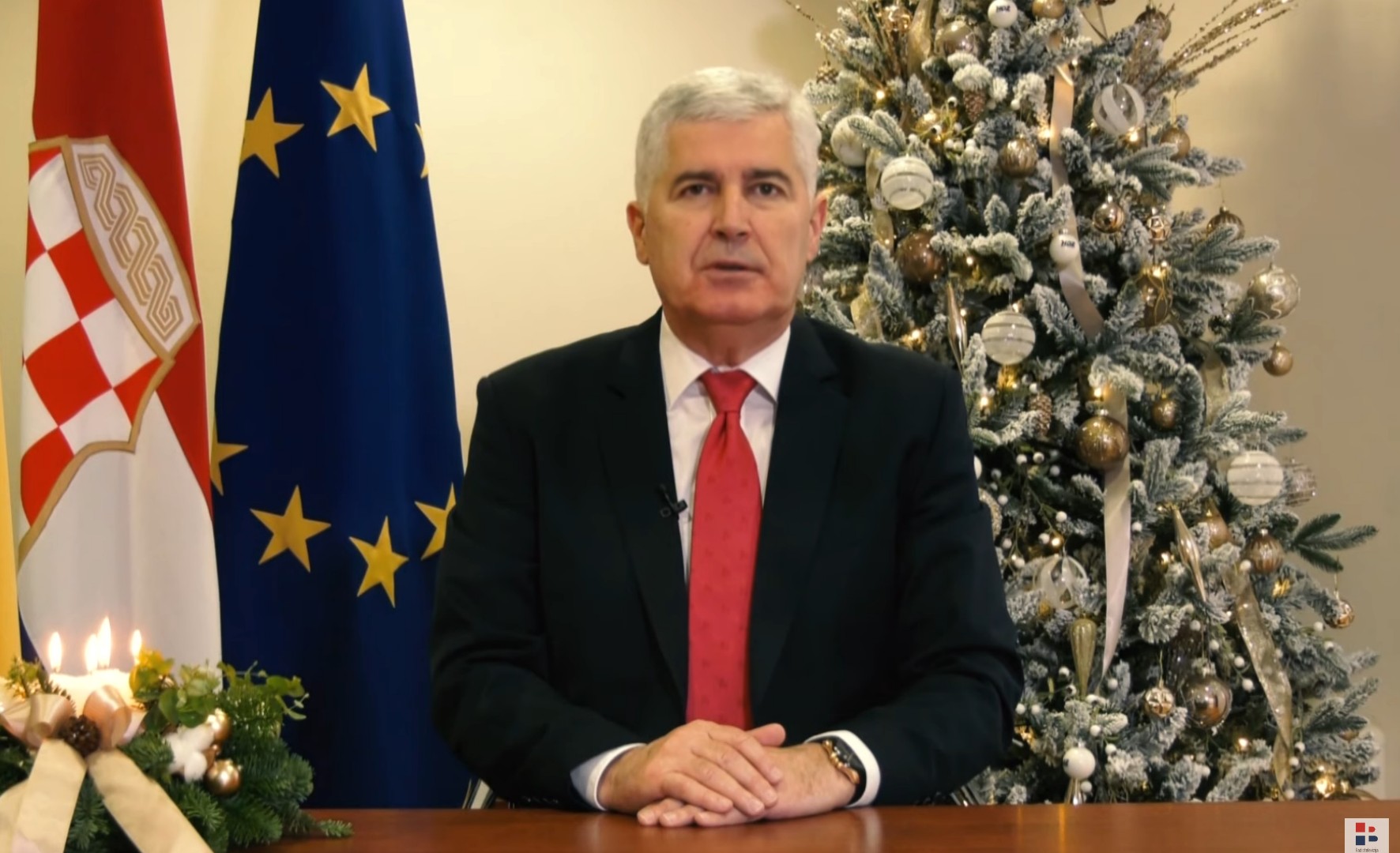 Čović i uz čestitku za Božić o Izbornom zakonu