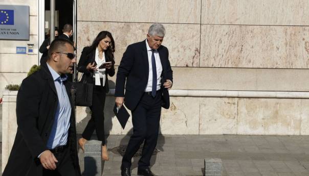 Čović, Izetbegović, Palmer i Nelson se vratili u zgradu Delegacije EU