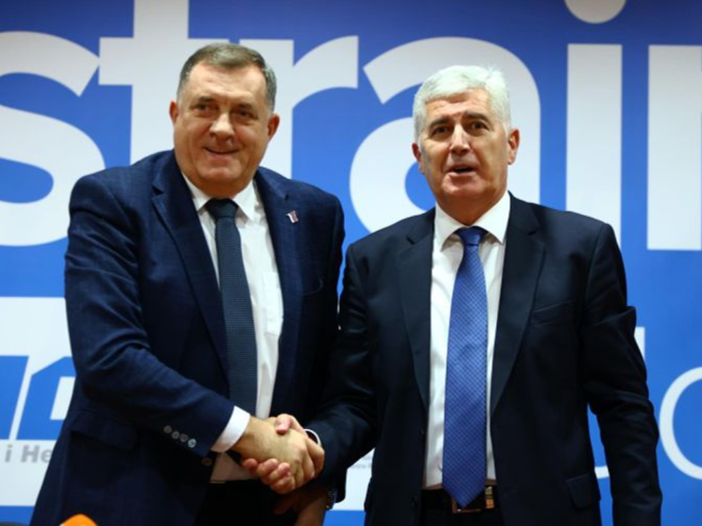 Čović je zaustavio EU put BiH i 'izabrao' Dodika