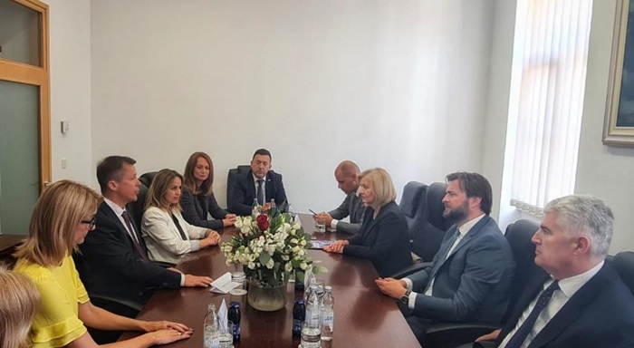 Čović, Krišto i Ćorić u Livnu održali niz sastanaka na aktualne teme
