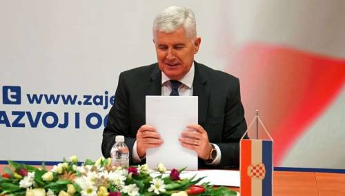 Čović: Ne postoje uslovi za raspisivanje izbora