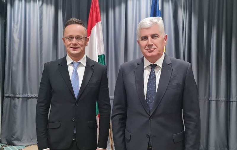 Čović o Izbornom zakonu u BiH razgovarao s Szijjartom