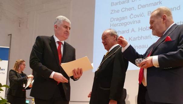 Čović primljen u Evropsku akademiju nauka i umjetnosti