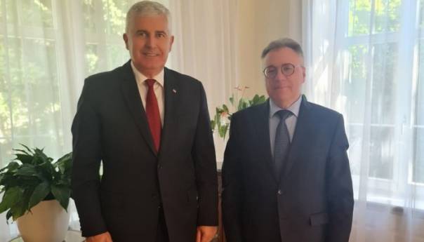 Čović s ambasadorom Rusije o izmjenama Izbornog zakona