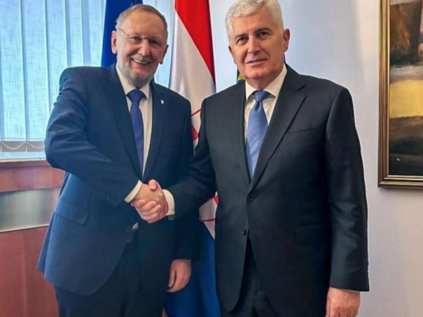 Čović s Božinovićem o prioritetima, reformama, predstavljanju Hrvata...