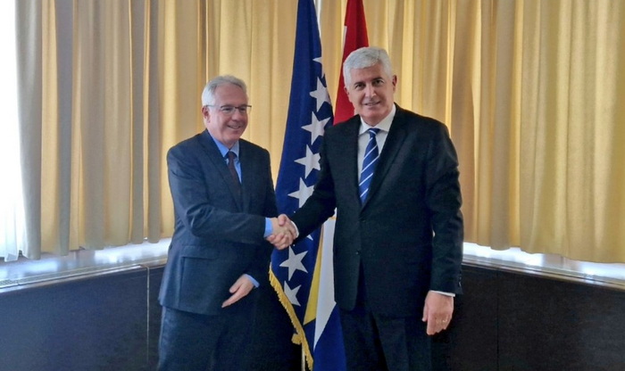 Čović s Murphyjem: Izborni zakon od ključne važnosti
